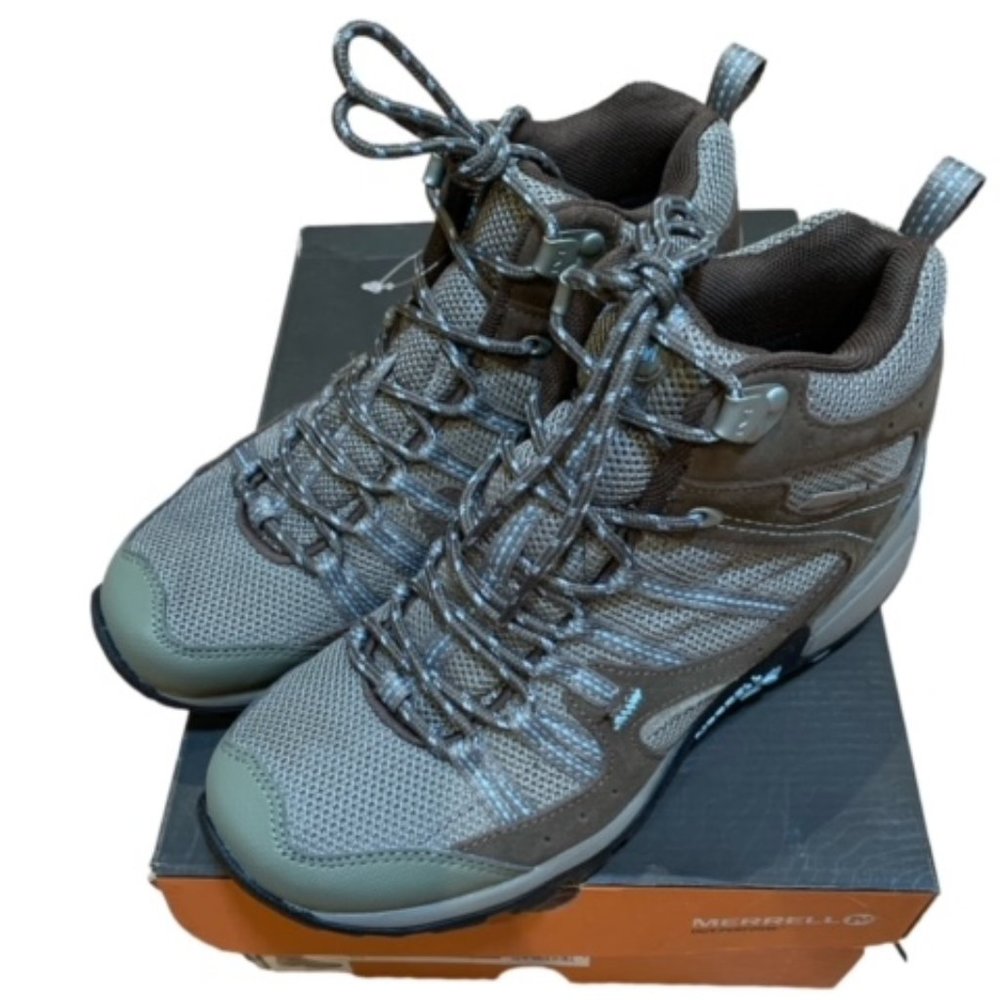 New Merrell Tuskora Mid Waterproof Hiking/Trail Boots